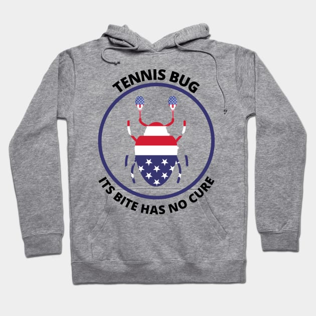 US Open Tennis Bug Hoodie by TopTennisMerch